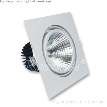 LED downlight 34W COB Bridgelux, Square shape (WD)